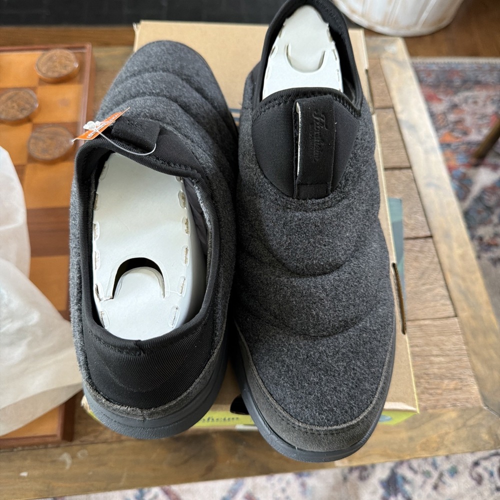 Florsheim Men's Java Moc Wool Charcoal Slip One Sz 12